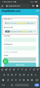 Chọn Dịch Vụ Mua View Tiktok Trên Chaynhanh.com