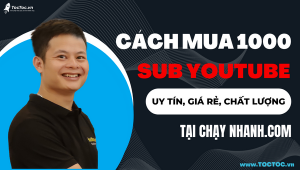 Cách Mua 1000 Sub Youtube Uy Tín, Giá Rẻ, Chất Lượng Tại Chaynhanh.com