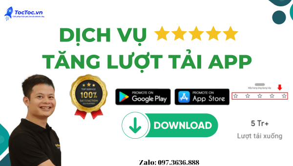 Cách Mua Dich Vu Tang Luot Tai Ung Dung App