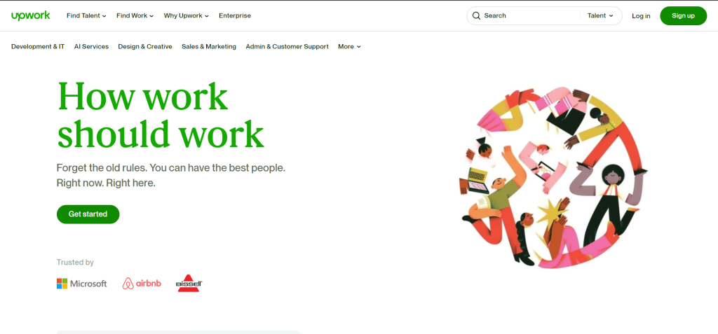 Upwork Trang Web Kiếm Tiền Online