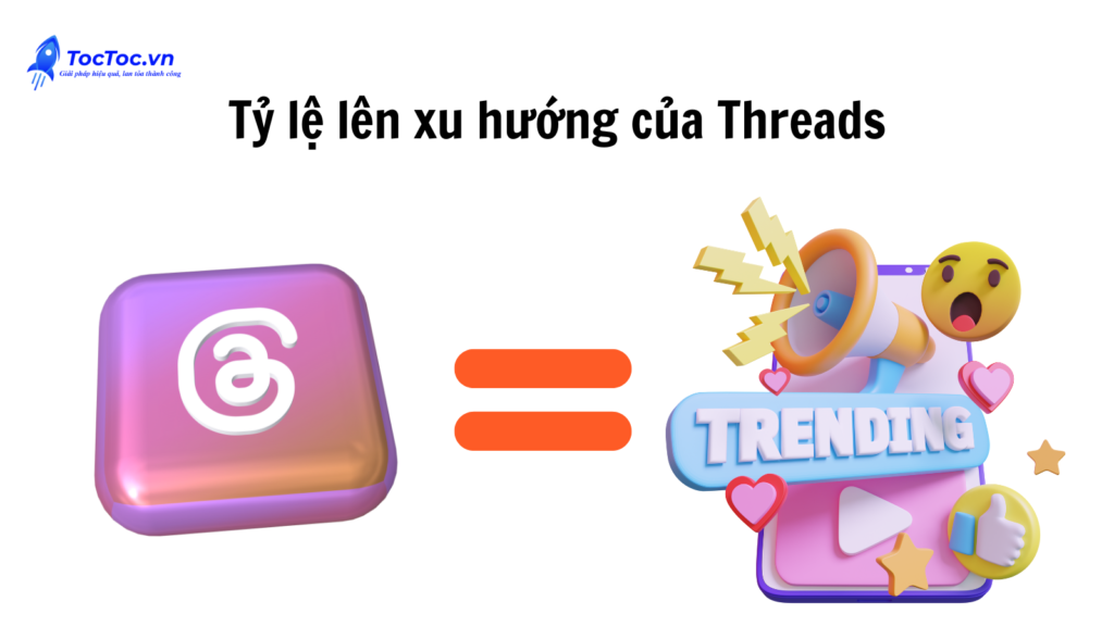 Tỷ Lệ Lên Xu Hướng Của Threads